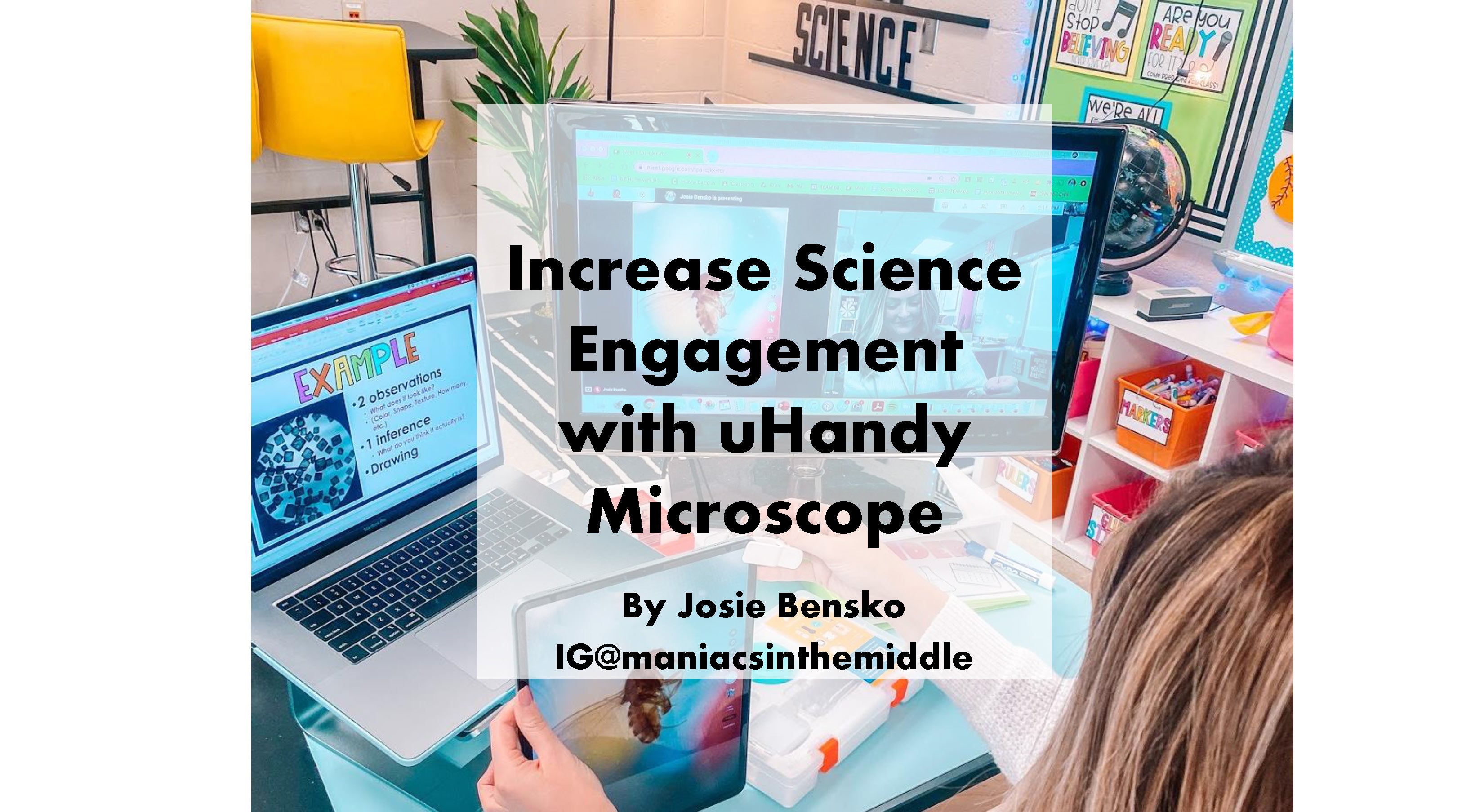 Increase Science Engagement with uHandy Microscope (Upgraded to Lite and Pro Kits)